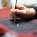 [STOLE] NASHIJI-MON BLUE | MIKAMO SANROKU WORKS | TIE DYEING