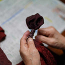 [STOLE] NASHIJI-MON BRON | MIKAMO SANROKU WORKS | TIE DYEING