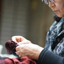 [STOLE] NAZCA-MON RED | MIKAMO SANROKU WORKS | TIE DYEING