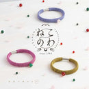 [PET SUPPLY] CAT NECKLACE & EARRINGS SET GINKAKU | NAKANO ISUKE | KYOTO BUDDHIST BEADS