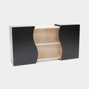 [STORAGE BOX] PAULOWNIA CABINET (BLACK URETHANE) | KAMO PAULOWNIA CHESTS