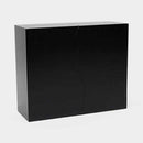 [STORAGE BOX] PAULOWNIA CABINET (BLACK URETHANE) | KAMO PAULOWNIA CHESTS