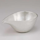 [SAKE BOTTLE] KATAKUCHI-LARGE & GUINOMI 2 PIECES (WITH PAULOWNIA BOX) | TAKAOKA BRONZE CASTING