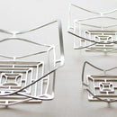 [LARGE PLATE (PLATTER)] KAGO --SQUARE L | TAKAOKA BRONZE CASTING