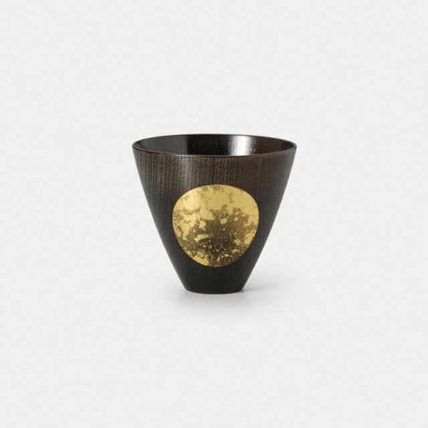 [MUG (CUP)] OBOROTSUKI CUP LACQUER (S) | HAKUICHI | KANAZAWA GOLD LEAF