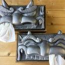 [TISSUE BOX COVER] TISSUE CASE (SMILING ONIGAWARA) | ONIFUKU | SANSHU ONIGAWARA CRAFTS