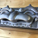 [TISSUE BOX COVER] TISSUE CASE (SMILING ONIGAWARA) | ONIFUKU | SANSHU ONIGAWARA CRAFTS