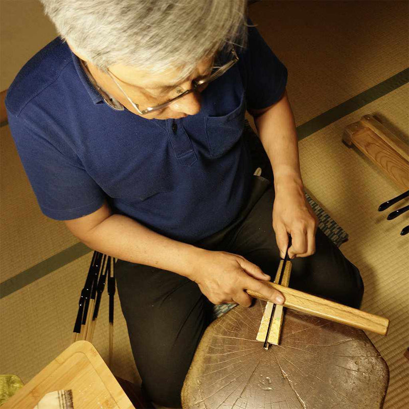 [手感]折疊風扇袋青灰（男士）|京都折疊粉絲