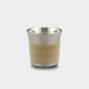 [SAKE CUP] GUINOMI RATTAN ROLL | OSAKA NANIWA PEWTER WARE