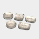 [SMALL DISH (PLATE)] A SET OF 5 COLORED SMALL PLATES | OSAKA NANIWA PEWTER WARE