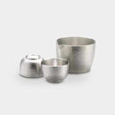 [SAKE BOTTLE] KATAKUCHI SET SILKY | OSAKA NANIWA PEWTER WARE