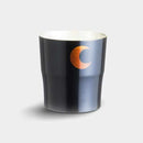 [MUG (CUP)] ECHIZEN FINISH SANDALWOOD SUN MOON BLACK | OSAKA NANIWA PEWTER WARE