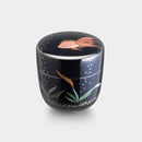 [JAPANESE TEA CUP] WAJIMA FINISH JUJUBE GOLDFISH LACQUER WORK | OSAKA NANIWA PEWTER WARE