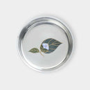 [JAPANESE TEA CUP] WAJIMA FINISH JUJUBE CAMELLIA LACQUER WORK | OSAKA NANIWA PEWTER WARE