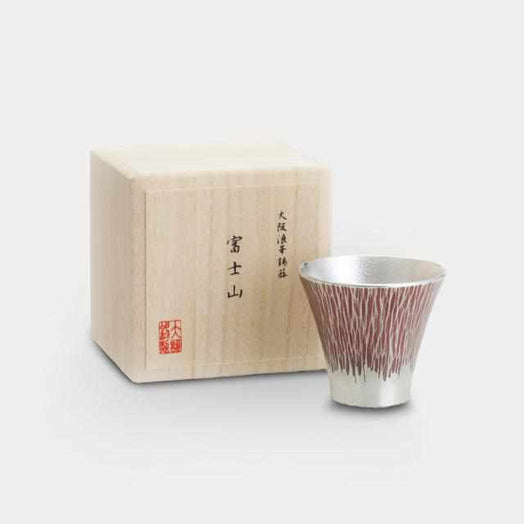 [SAKE CUP] MT. FUJI SERIES | OSAKA NANIWA PEWTER WARE