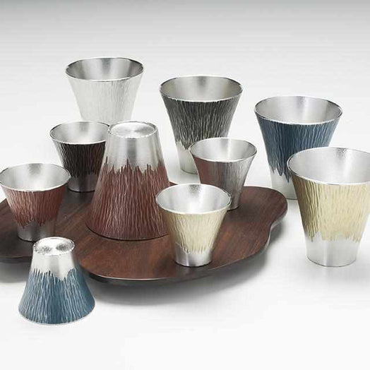 [SAKE CUP] MT. FUJI SERIES | OSAKA NANIWA PEWTER WARE