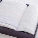 [TOWELS] "IRODORI" BATH TOWEL AND FACE TOWEL SET (PINK / WHITE) | IMABARI TOWELS