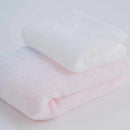 [TOWELS] "IRODORI" BATH TOWEL AND FACE TOWEL SET (PINK / WHITE) | IMABARI TOWELS