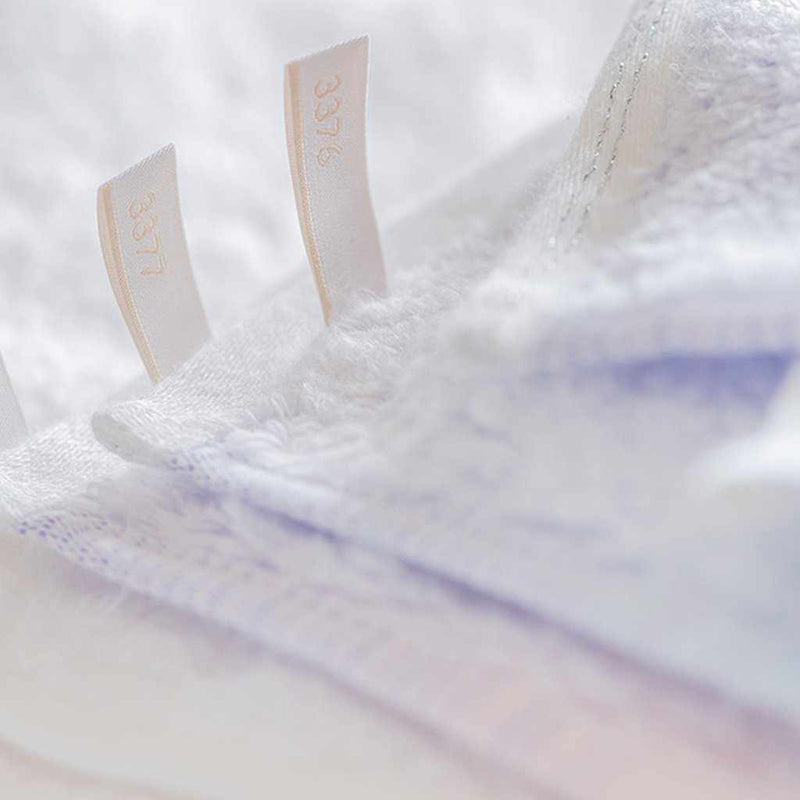 [毛巾]Sarala“Irodori”1條浴巾和3條面巾套裝（藍色/白色）| Imabari毛巾