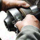 [JAPANESE TEA CUP] KYUSU IBUSHI YOKOTE | OSAKA NANIWA PEWTER WARE