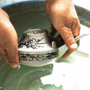 [JAPANESE TEA CUP] KYUSU IBUSHI YOKOTE | OSAKA NANIWA PEWTER WARE