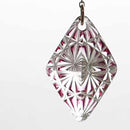 [ACCESSORY] TOKOBA PYRAMID EARRINGS MINI AKAGIKU TSUNAGI (K18) | TOKOBA | EDO CUT GLASS