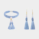 [PET SUPPLY] CAT NECKLACE & EARRINGS SET GINKAKU | NAKANO ISUKE | KYOTO BUDDHIST BEADS