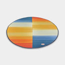 [TATAMI] RUSH RUG DENIM F JOY RED (OVAL: 190 X 210 CM) | IKEHIKO | TATAMI