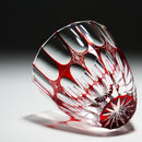 [SAKE GLASS] RINZEN GUINOMI (RED) | KIRIKO