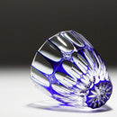 [SAKE GLASS] RINZEN GUINOMI (BLUE) | KIRIKO