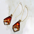 [PIERCED EARRINGS] AMERICAN PIERCED EARRINGS -seika- (AMBER) 2 PIECES | KIRIKO | RINZEN