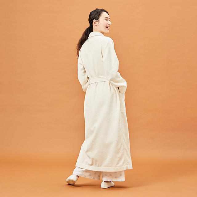 [ROOMWEAR] NIGHTGOWN WHITE CASHMERE | FOO TOKYO | SEWING