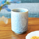 [JAPANESE TEA CUP] FLOWER CRYSTAL (GINFUJI) YUNOMI | TOUAN | KYOTO-KIYOMIZU WARES
