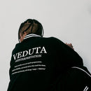 [GOWN KIMONO] LIFE GOES OFF (BLACK) | HAORI | VEDUTA