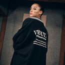 [GOWN KIMONO] LIFE GOES OFF (BLACK) | HAORI | VEDUTA