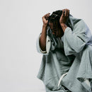 [GOWN KIMONO] LIFE GOES OFF (GRAY) | HAORI | VEDUTA