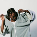 [GOWN KIMONO] LIFE GOES OFF (GRAY) | HAORI | VEDUTA