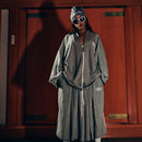 [GOWN KIMONO] LIFE GOES OFF (GRAY) | HAORI | VEDUTA