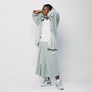 [GOWN KIMONO] LIFE GOES OFF (GRAY) | HAORI | VEDUTA