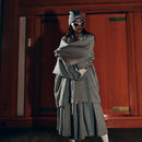 [GOWN KIMONO] LIFE GOES OFF (GRAY) | HAORI | VEDUTA