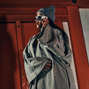 [GOWN KIMONO] LIFE GOES OFF (GRAY) | HAORI | VEDUTA