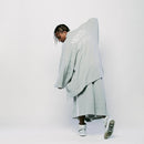 [GOWN KIMONO] LIFE GOES OFF (GRAY) | HAORI | VEDUTA