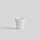 [แก้ว (ถ้วย)] ถ้วยปานกลาง Matt White | Utsuà | Imari-Arita Wares