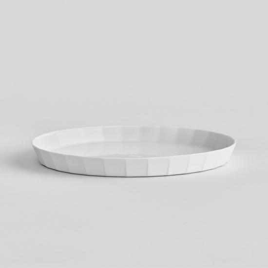 [ 大板塊（P後期） ] Plate Medium Gloss White | Imari-Arita Wares