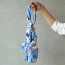 [FUROSHIKI] TSURU KASUMI TAZUKASUMI (CREPE 96CM) | DYEING | ASAKURA SENPU