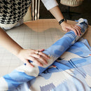 [FUROSHIKI] TSURU KASUMI TAZUKASUMI (CREPE 96CM) | DYEING | ASAKURA SENPU