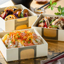 [LUNCH-BOX] ANTIQUE FOIL 3-PART (WHITE) | KANAZAWA GOLD LEAF | HAKUICHI