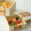 [LUNCH-BOX] ANTIQUE FOIL 3-PART (WHITE) | KANAZAWA GOLD LEAF | HAKUICHI