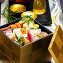 [LUNCH-BOX] ICHIMATSU 3-PART | KANAZAWA GOLD LEAF | HAKUICHI