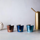 [CUP] KAGA SHIKISAI DEEP BLUE | KANAZAWA GOLD LEAF | HAKUICHI
